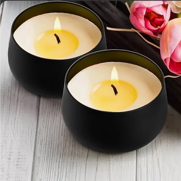 Handcrafted citronella candle from premium soy wax . - Picture 4 of 7